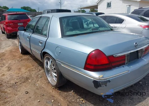 2003 Mercury Grand Marquis Ls из США, поврежденный, VIN 2MEFM75W63X623647